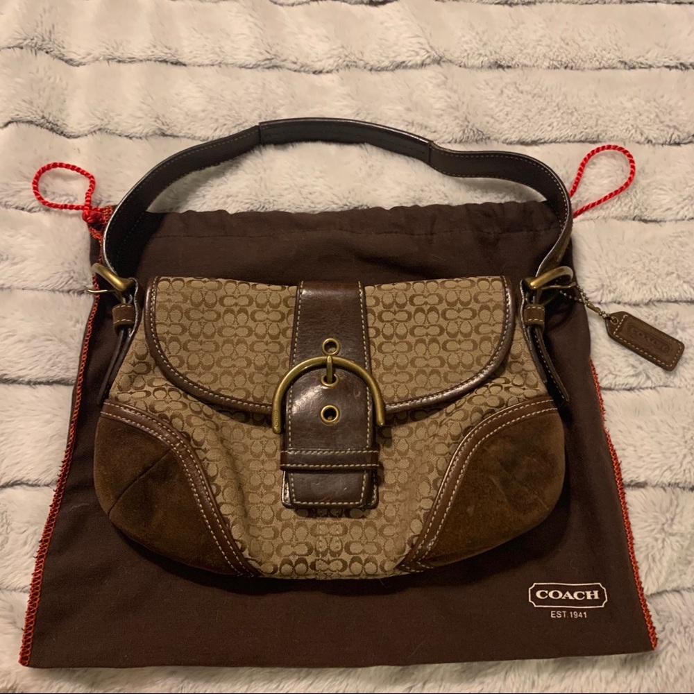 small coach bag Pre-loved with some signs of wear